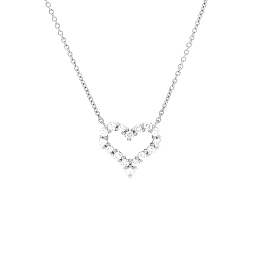 Tiffany & Co. Mini Heart Pendant Necklace